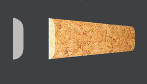 Пробковый погонаж С 501 Штапик 915*24*6