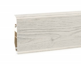 Плинтус пластиковый Korner EVO 70 Дуб Чилаут