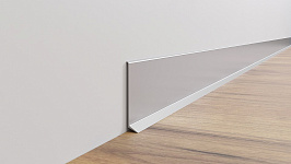 Плинтус AlPro13-2140 алюминиевый анодированный L 40 серебро матовый 2.95 м.