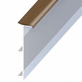 Плинтус для ковролина LP-50, 152, махагон