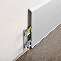 Плинтус алюминиевый анодированный PKISPAA 100 PROGRESS PROFILES