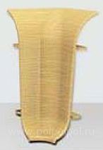 Внутренний угол к плинтусу Line Plast 58мм