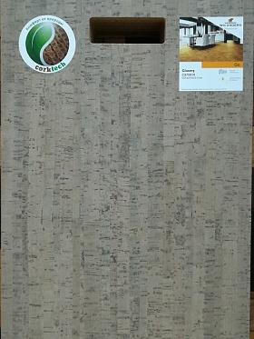 Пробковое напольное покрытие  GO Gloomy C87X001 замок