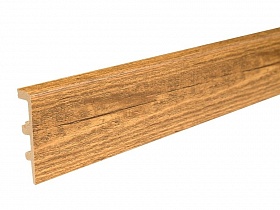 Плинтус ПВХ полиуретановый ARBITON INTEGRA 80 -Дуб кальвадос 10 