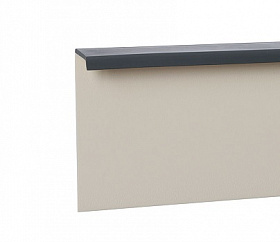 Плинтус для ковролина LP-50, E-001, графит