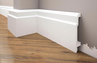 Плинтус под покраску Cezar Elegance LPC26