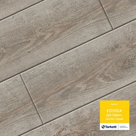 Ламинат Tarkett Дуб Эффект светло-серый