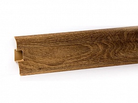 Пластиковый плинтус Korner Дуб Табак