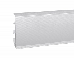 Плинтус пластиковый Korner EVO 70  Алюминий